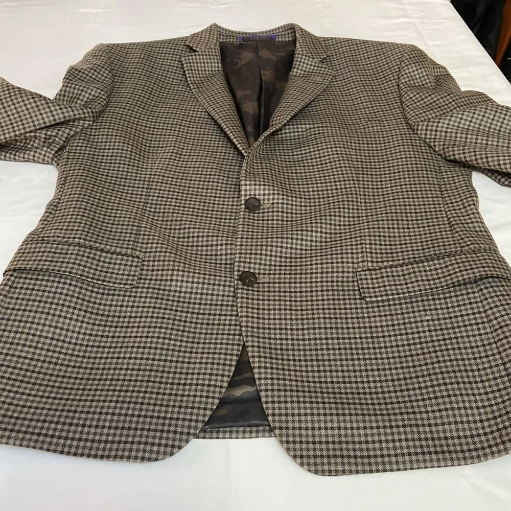 TALLIA Silk/ Wool Mens’ Blazer